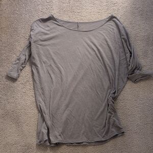 City Streets 1/2 Sleeve Shirt in Light Gray